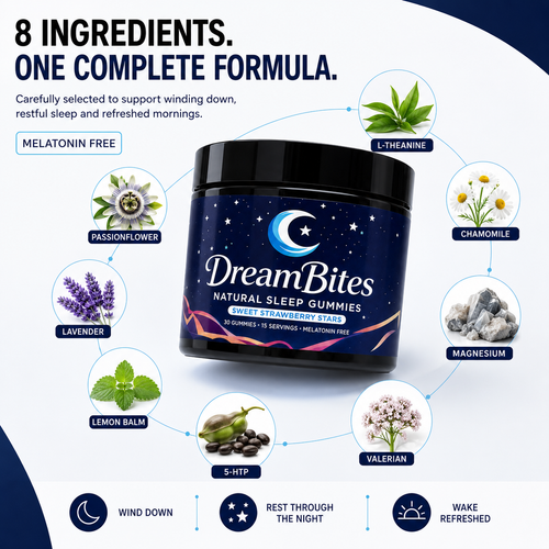 DreamBites™ Natural Sleep Gummies