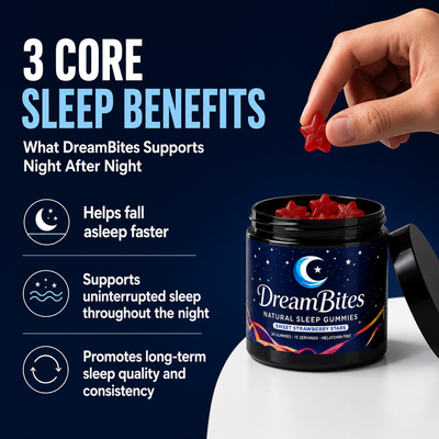 DreamBites™ Natural Sleep Gummies