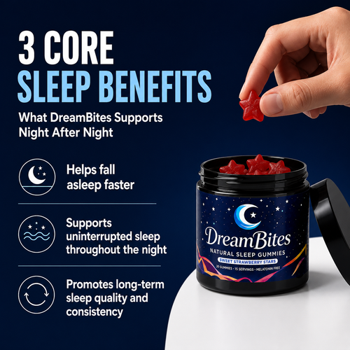 DreamBites™ Natural Sleep Gummies
