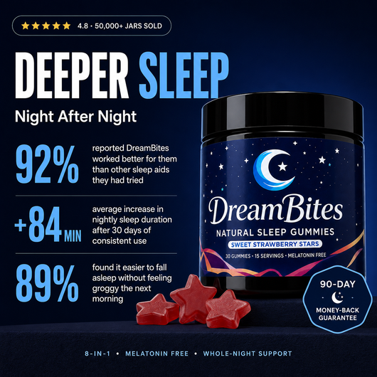 DreamBites™ Natural Sleep Gummies